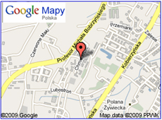 Mapka dojazdu do Sobann Polska Poland.